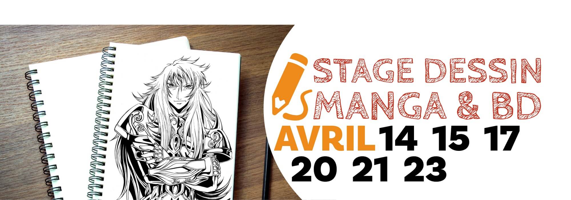 Stage de dessin – Nantes et Orvault
